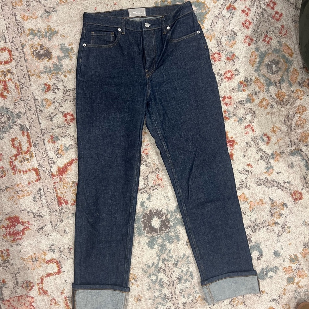 Everlane The High Rise Straight Jean Size 30